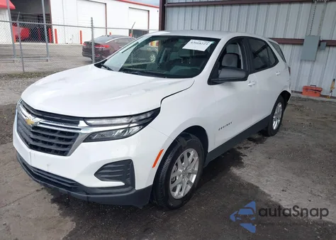 2024 Chevrolet Equinox Fwd Ls из США, поврежденный, VIN 3GNAXHEGXRL185380
